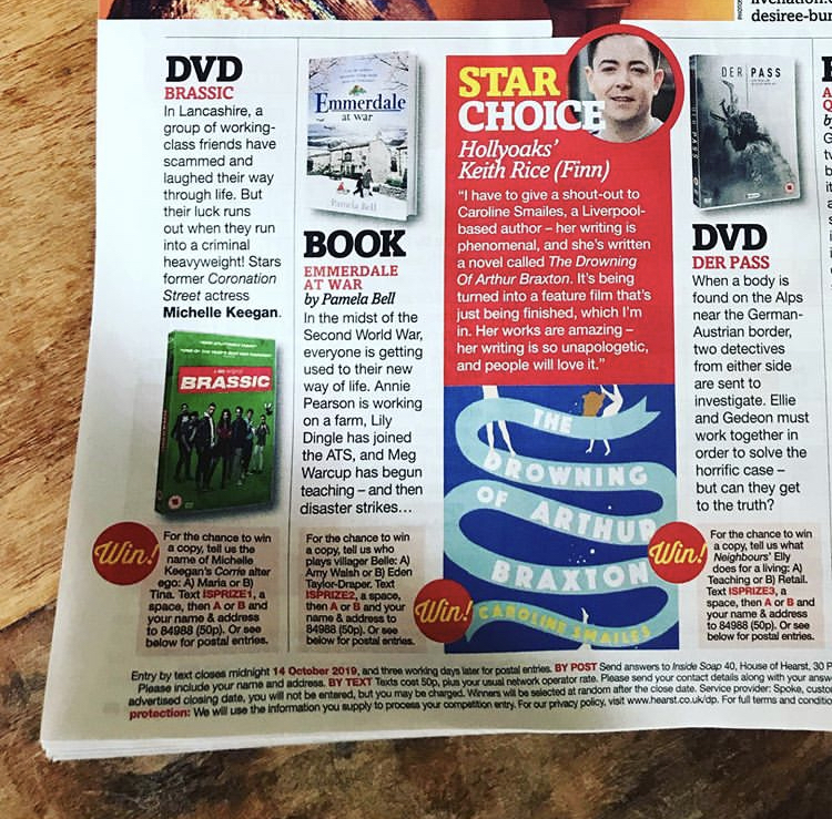 Caroline Smailes Instagram